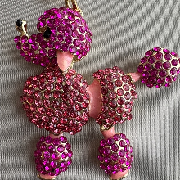 Handbags - Pink Poodle Bag Charm or Keychain
